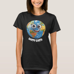 Glückliche Erde T-Shirt