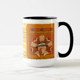 Glückliche Erntedank-Tasse Tasse