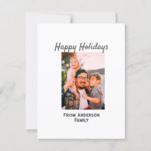Glückliche Ferien Foto Moderne Liebe Kleine Famili