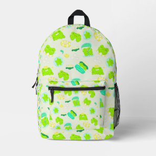 Glückliche Frösche Bedruckter Rucksack
