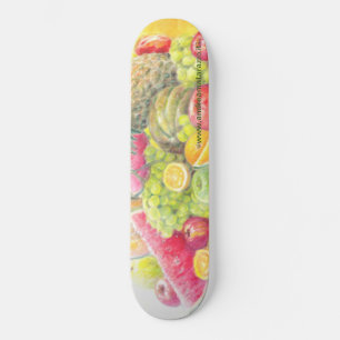 Glückliche Früchte Skateboard