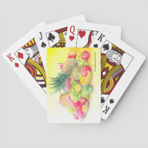 Glückliche Früchte Spielkarten