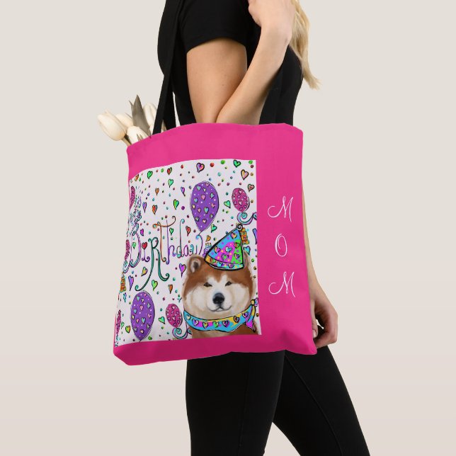 GLÜCKLICHE GEBURTSTAG-MAMA TASCHE (Von Nahem)