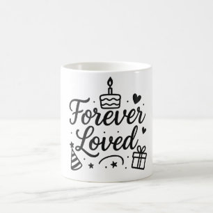 🎂 Glückliche Geburtstagsfeier Tasse - farbenfrohe