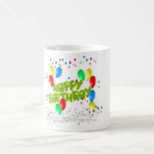 Glückliche Geburtstagsfeiern Kaffeetasse