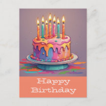 Glückliche Geburtstagskarten