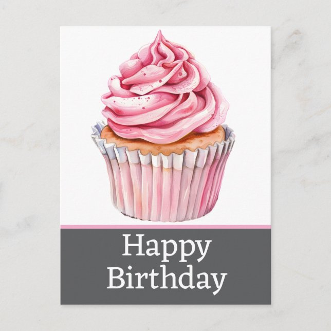 Glückliche Geburtstagskarten Postkarte (Vorderseite)
