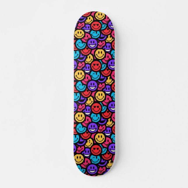 Glückliche Gedanken Skateboard (Vorne)