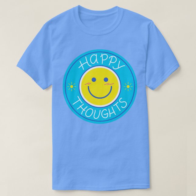 Glückliche Gedanken T-Shirt (Design vorne)
