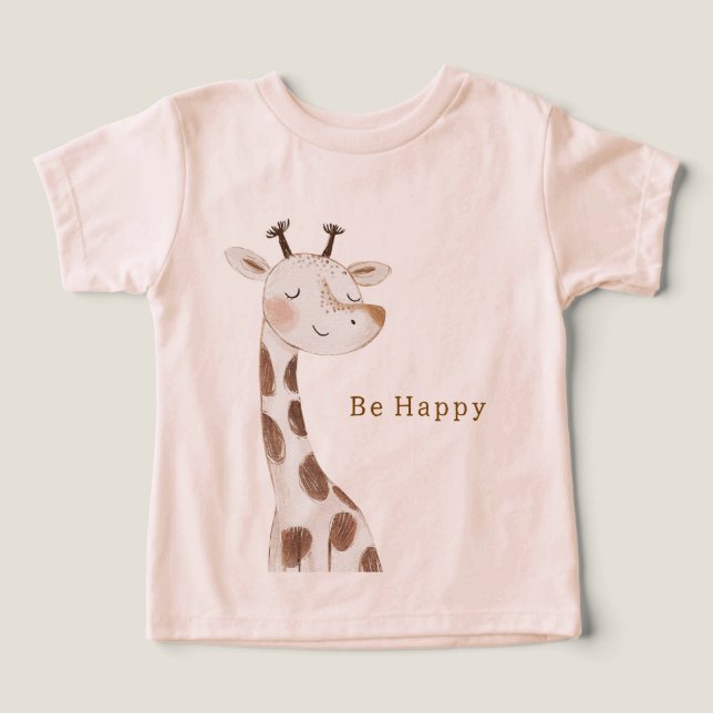Glückliche Giraffe (Design Vorderseite)
