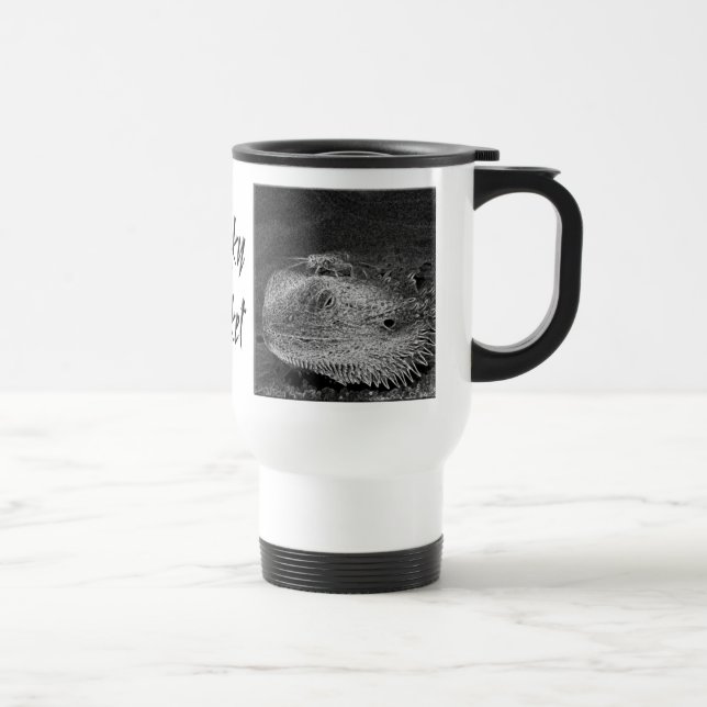 Glückliche Grillen-Reise-Tasse Reisebecher (Rechts)
