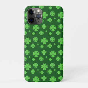 Glückliche Grüne Kleeblätter Case-Mate iPhone Hülle