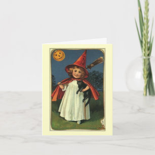 Glückliche Halloween-Anmerkungs-Karte Karte