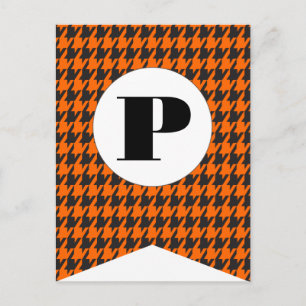 Glückliche Halloween Flag Bunting Banner Post Card Postkarte