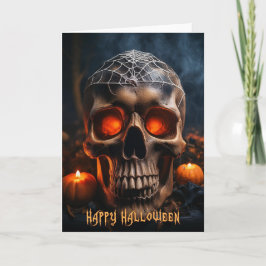Glückliche Halloween-Grußkarte Ankündigung