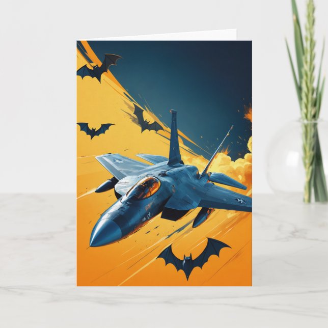 Glückliche Halloween-Grußkarte Ankündigung (Vorderseite)