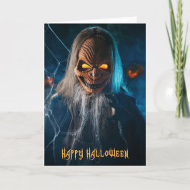 Glückliche Halloween-Grußkarte Ankündigung