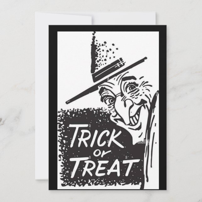 Glückliche Halloween-Grußkarte Feiertagskarte (Vorderseite)