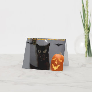 Glückliche Halloween-Karte Karte