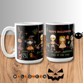 Glückliche Halloween-Monster-Tasse Kaffeetasse