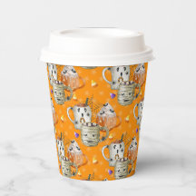 Glückliche Halloween-Mummy-Tasse
