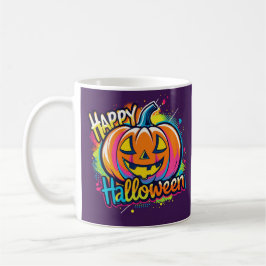 Glückliche Halloween-Tasse - Spooky & Fun-Geschenk Kaffeetasse