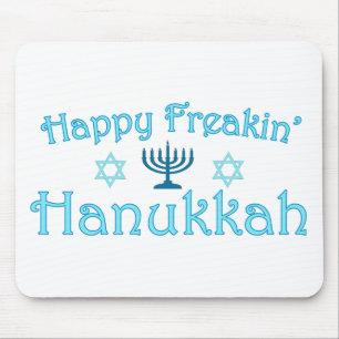glückliche hanukkah mousepad
