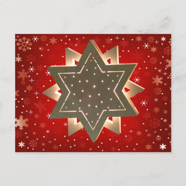 glückliche Hanukkah-Postkarte Postkarte (Vorderseite)