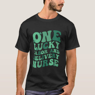 Glückliche Hebamme St. Patrick's Day LD T-Shirt