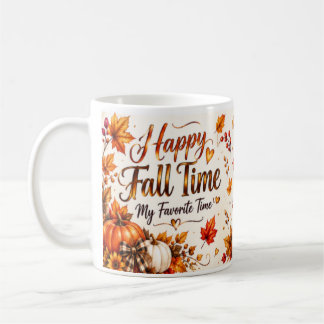 Glückliche Herbstzeit – Meine Lieblingszeit | Gemü Kaffeetasse
