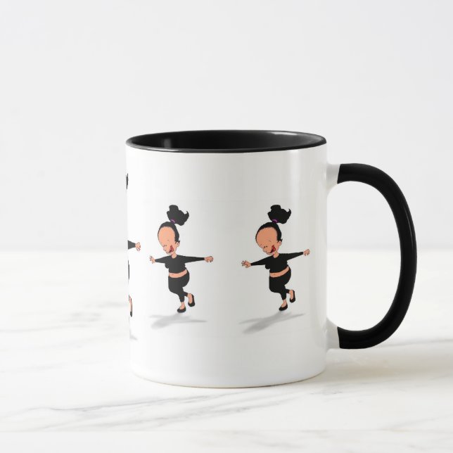 GLÜCKLICHE HILDA HAHA TASSE (Rechts)