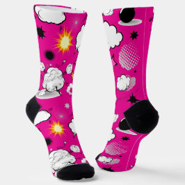 Glückliche hohle süße Socken