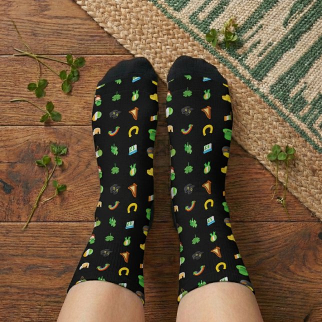 Glückliche Irische Elemente Athletik-Crew Socken (Lucky Irish Elements Athletic Crew Socks)