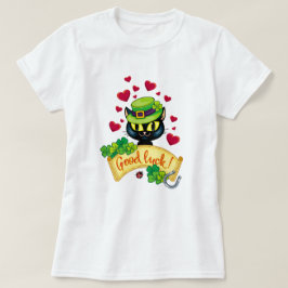 Glückliche irische Katze! T-Shirt