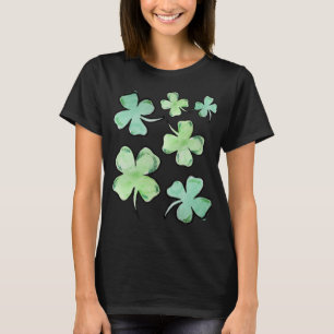 Glückliche irische Kleeblätter zum St. Patrick's D T-Shirt