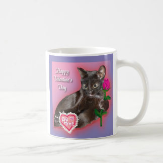 Glückliche Kaffee-Tasse des Valentines Tages Kaffeetasse
