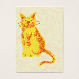 glückliche Katze