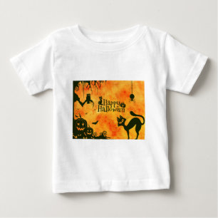glückliche Katze Baby T-shirt