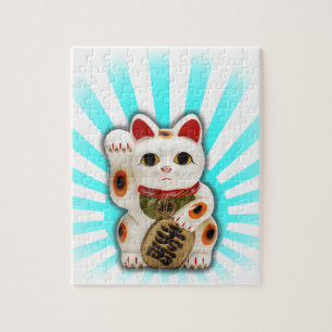 Glückliche Katze (Maneki-neko)