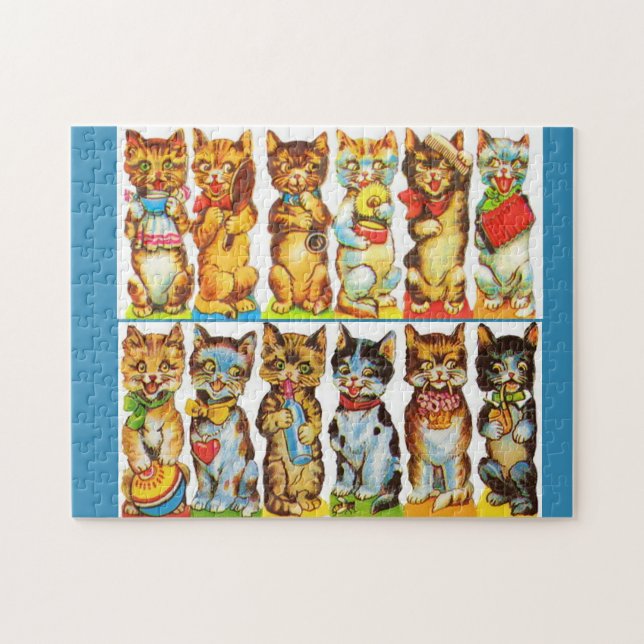 glückliche Katzen (Horizontal)