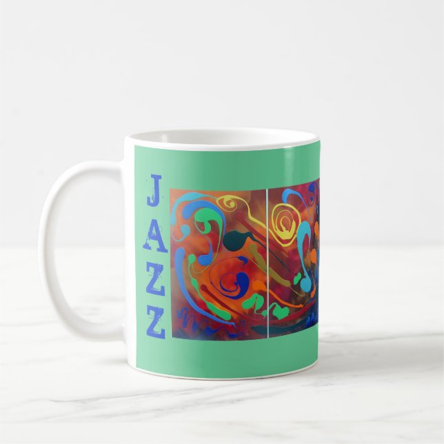 Glückliche Katzen-Tasse Kaffeetasse (Links)