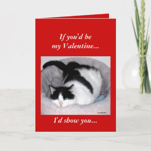 "Glückliche Katzen-" Valentinsgruß Feiertagskarte