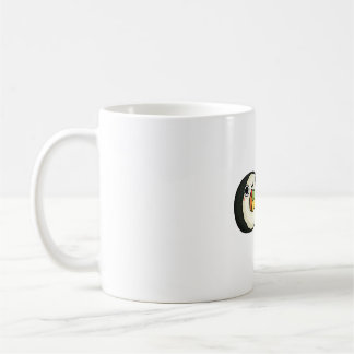 Glückliche Kawaii Sushi-Röllchen Kaffeetasse