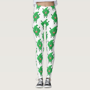 glückliche Ketupat-Leggings Leggings