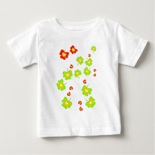 Glückliche Kleeblätter Baby T-shirt