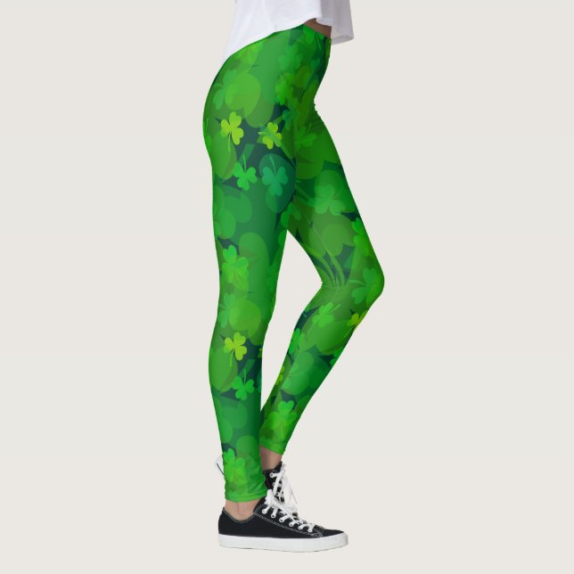 Glückliche Kleeblätter - Klee ganz vorbei Leggings (Rechts)