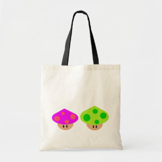Glückliche kleine Pilz-Budget-Tasche Tragetasche
