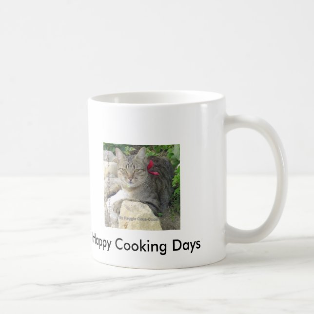 Glückliche kochende Tage Kaffeetasse (Rechts)