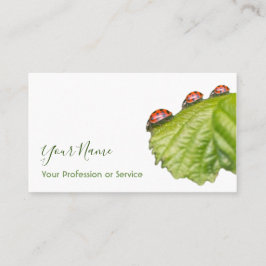 Glückliche Kunden mit glücklichen Ladybugs! Visitenkarte