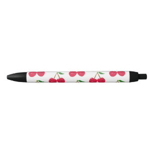 Glückliche lächelnde Kawaii-Kirschfrucht Kugelschreiber
